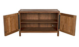 Quadrant Wood Dark Walnut Sideboard With 2 Doors Sideboards LOOMLAN By Noir