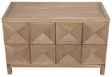 Quadrant Wood Sideboard With 2 Doors Sideboards LOOMLAN By Noir