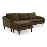 Quinn Polyester Upholstered Sectional Modular Sofas LOOMLAN By Moe's Home