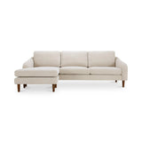 Quinn Polyester Upholstered Sectional Modular Sofas LOOMLAN By Moe's Home