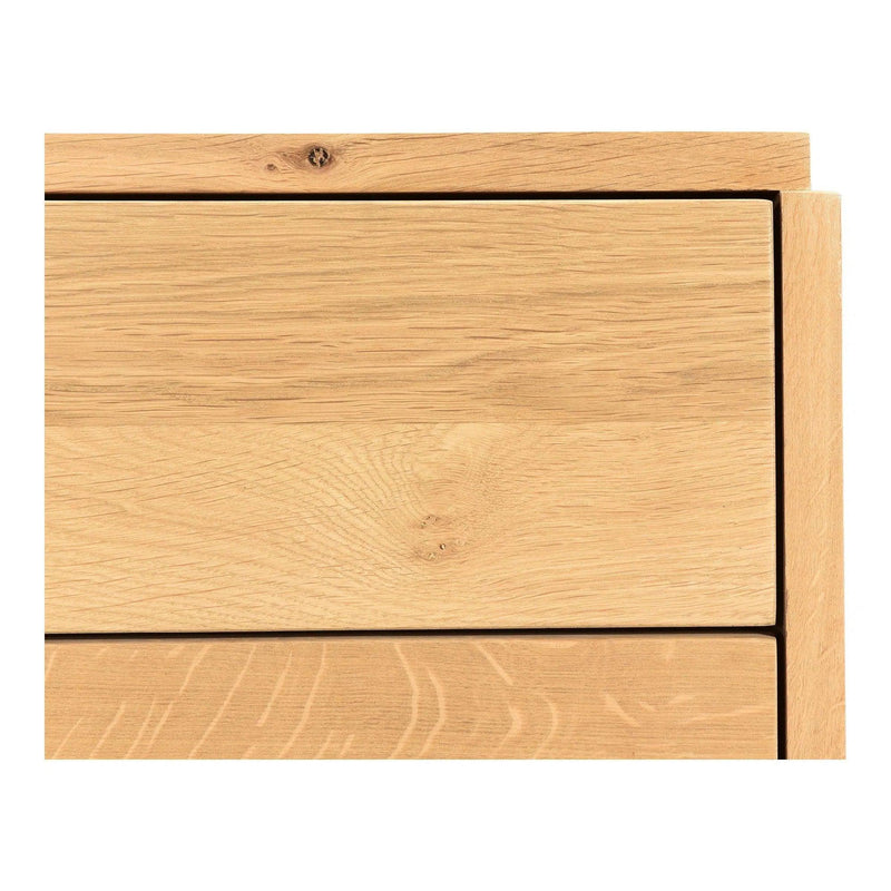 Quinton Natural Solid Oak Dresser Dressers LOOMLAN By Moe's Home