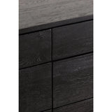 Quinton Wood Black Dresser Dressers LOOMLAN By Moe's Home