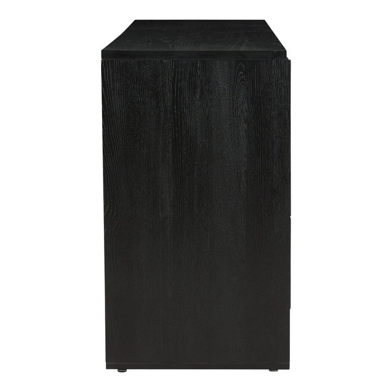 Quinton Wood Black Dresser Dressers LOOMLAN By Moe's Home