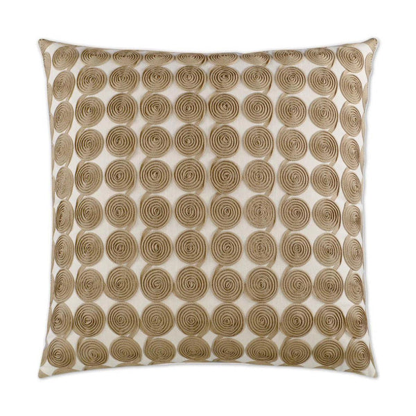 Radar Love Brown Throw Pillow With Insert Throw Pillows LOOMLAN By D.V. Kap