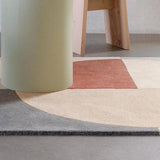 Radiality Ruby Wool Area Rug By Linie Design Area Rugs LOOMLAN By Linie Design