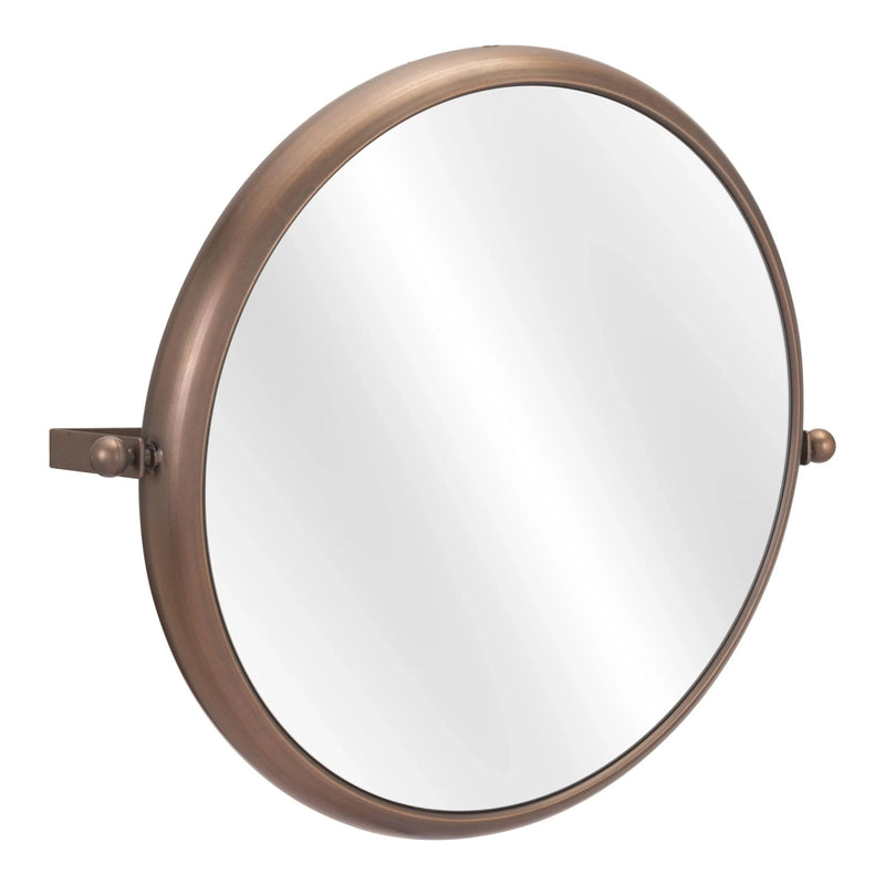 Rand Mirror Gold Wall Mirrors LOOMLAN By Zuo Modern