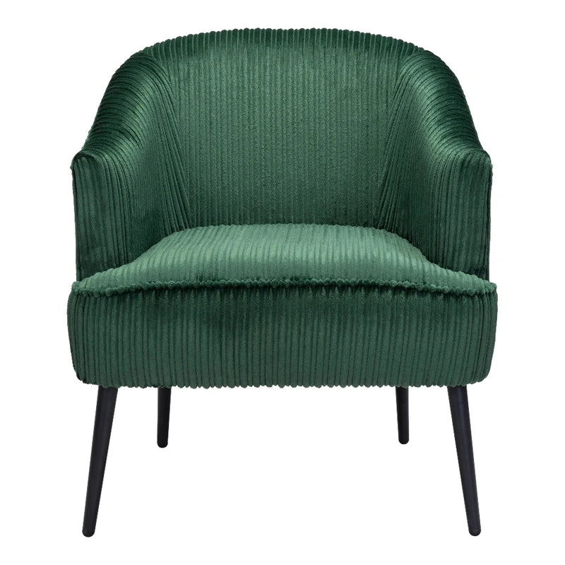 Ranier Accent Chair Green Accent Chairs LOOMLAN By Zuo Modern