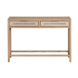 Rattan Console Table - Natural Console Tables LOOMLAN By LH Imports