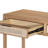 Rattan Console Table - Natural Console Tables LOOMLAN By LH Imports