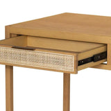 Rattan Desk - Natural Home Office Desks LOOMLAN By LH Imports