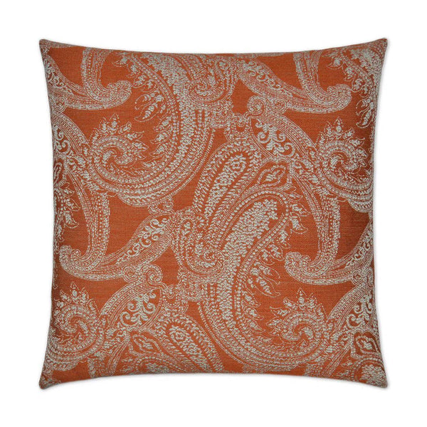 Ravel Red Throw Pillow With Insert Throw Pillows LOOMLAN By D.V. Kap