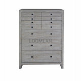 Reclaimed Pine Wood Serenity Drawer Chest Chests LOOMLAN By LOOMLAN