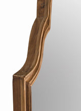 Reclaimed Teak Wood Vertical Floor Mirror Floor Mirrors LOOMLAN By Noir