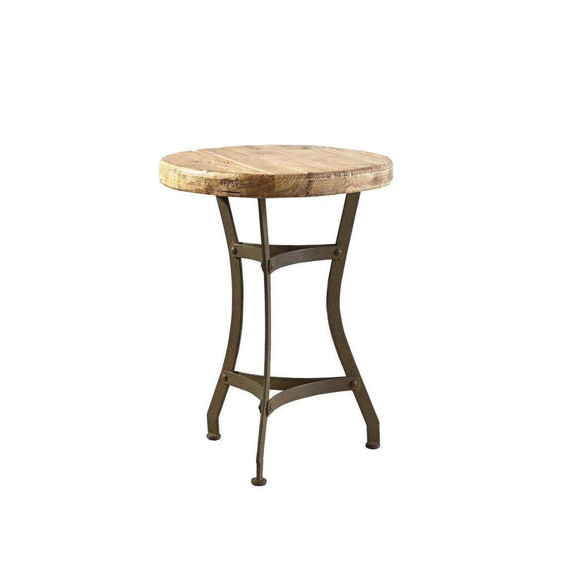 Reclaimed Tripod Table Side Tables LOOMLAN By Furniture Classics