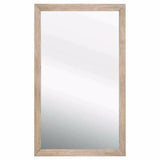 Rectangle Bevel Floor Mirror Natural Gray Acacia Floor Mirrors LOOMLAN By Essentials For Living