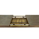 Rectangle Natural Brown Dining Table Wood Top With Wood Base Dining Tables LOOMLAN By LH Imports