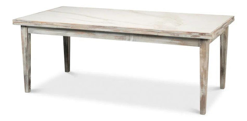 Rectangular Grey Extension Dining Table Seats 10 People Dining Tables LOOMLAN By Sarreid