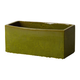 Rectangular Window Box Ceramic Planter Outdoor Planters LOOMLAN By Emissary