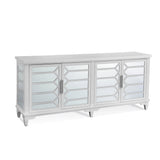 Redi Wood White Server Sideboards LOOMLAN By Bassett Mirror