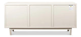 Reese Sideboard Antique White Cabinet For Living Room Sideboards LOOMLAN By Sarreid