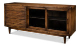 Reese Sideboard Brown Cabinet For Living Room Sideboards LOOMLAN By Sarreid