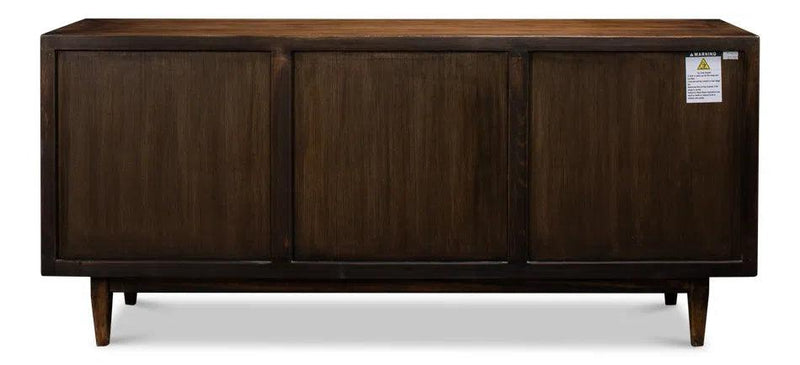 Reese Sideboard Brown Cabinet For Living Room Sideboards LOOMLAN By Sarreid