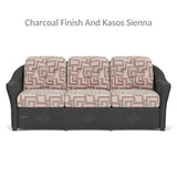 Reflections Wicker 3-Seater Sofa 6PC Lounge Set With Chairs and Tables Outdoor Lounge Sets LOOMLAN By Lloyd Flanders