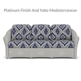 Reflections Wicker 3-Seater Sofa Set With Coffee Table Lloyd Flanders Outdoor Lounge Sets LOOMLAN By Lloyd Flanders