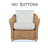 Reflections Wicker 3PC Lounge Set with Rocker Chair Ottoman and Table Outdoor Lounge Sets LOOMLAN By Lloyd Flanders