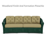 Reflections Wicker Crescent Sofa 7PC Lounge Set With Chairs and Tables Outdoor Lounge Sets LOOMLAN By Lloyd Flanders