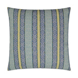 Regis Blue Throw Pillow With Insert Throw Pillows LOOMLAN By D.V. Kap