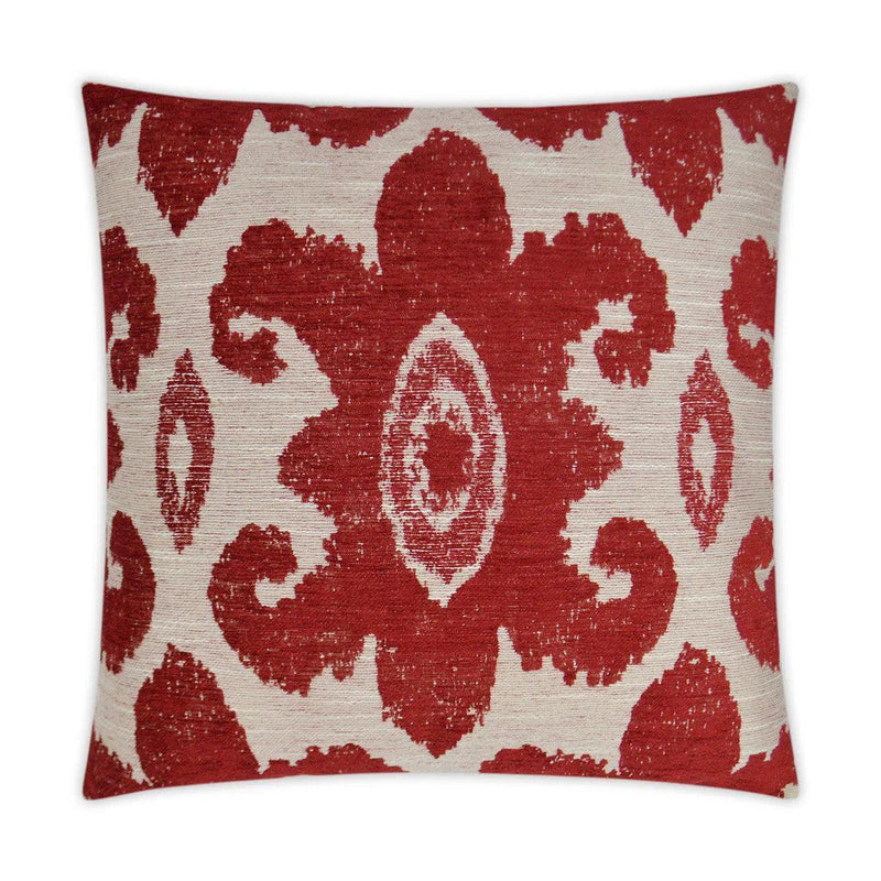 Rekha Lipstick Red Throw Pillow With Insert Throw Pillows LOOMLAN By D.V. Kap