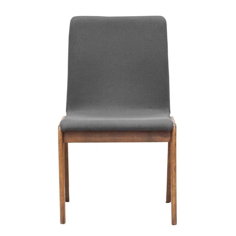 Remix Polyester Upholstered Armless Dining Chair (Set Of 2)