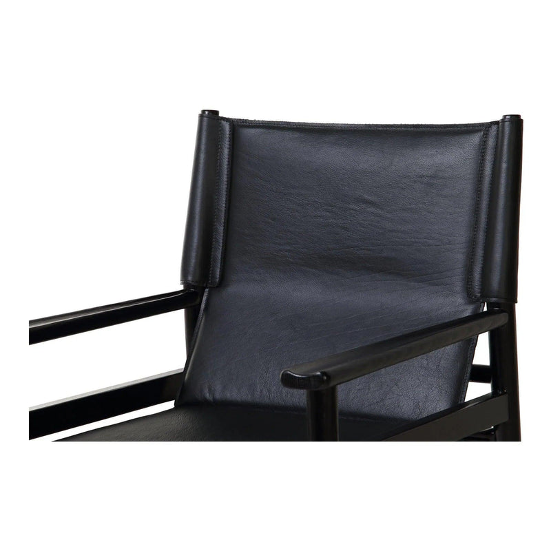 Remy Top-Grain Buffalo Leather Upholstered Dining Chair