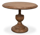 Renaissance Pedestal Round Dining Table Seats 4 Dining Tables LOOMLAN By Sarreid