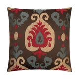 Renshaw Multi Color Throw Pillow With Insert Throw Pillows LOOMLAN By D.V. Kap