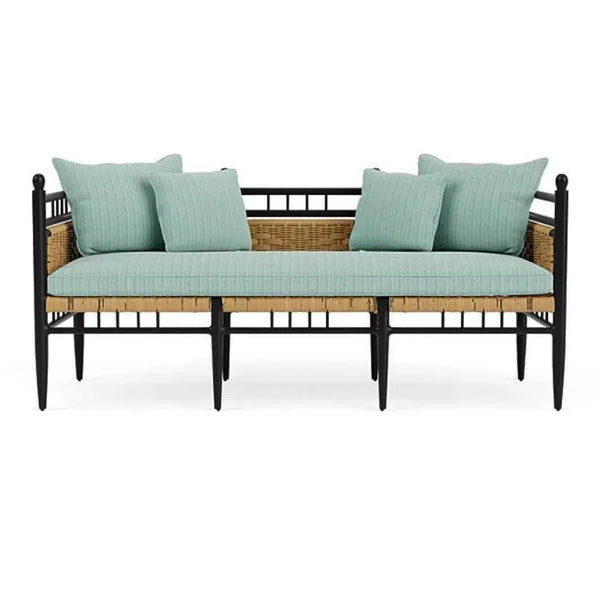 Replacement Cushions For Low Country Outdoor 3-Seat Garden Bench Outdoor Replacement Cushions LOOMLAN By Lloyd Flanders