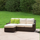 Replacement Cushions For Mesa Outdoor Left Arm Loveseat Lloyd Flanders Outdoor Replacement Cushions LOOMLAN By Lloyd Flanders