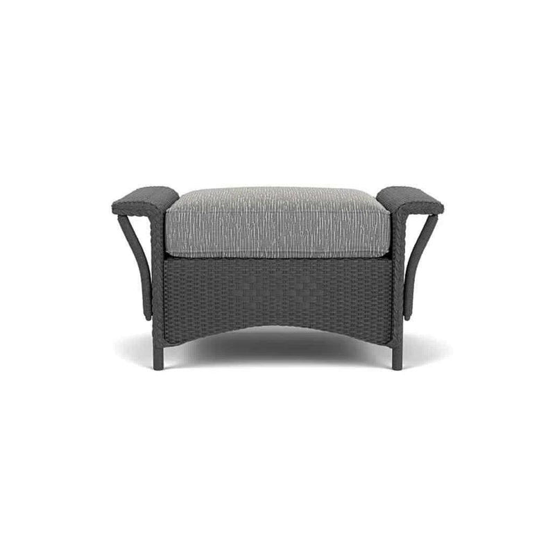 Replacement Cushions for Nantucket Ottoman Premium Wicker Furniture Outdoor Replacement Cushions LOOMLAN By Lloyd Flanders