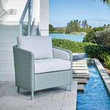 Replacement Cushions For Visions Outdoor Sunbrella Dining Armchair Outdoor Replacement Cushions LOOMLAN By Lloyd Flanders