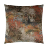 Reverie Carmine Multi Color Throw Pillow With Insert Throw Pillows LOOMLAN By D.V. Kap