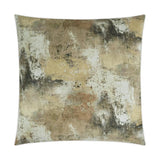 Reverie Topaz Brown Throw Pillow With Insert Throw Pillows LOOMLAN By D.V. Kap