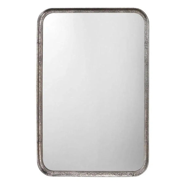 Reversible Position Silver Iron Principle Vanity Wall Mirror Wall Mirrors LOOMLAN By Jamie Young