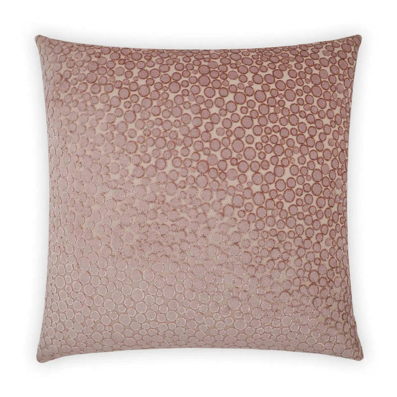 Rexford Blush Pink Throw Pillow With Insert Throw Pillows LOOMLAN By D.V. Kap