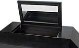 Rhiana Wood Black Dresser Dressers LOOMLAN By Noir