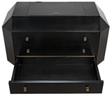 Rhiana Wood Black Dresser Dressers LOOMLAN By Noir