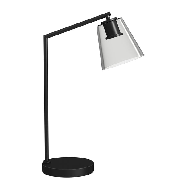 Rhyne Iron and Aluminum Black Desk Lamp Table Lamps LOOMLAN By Bassett Mirror