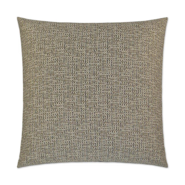 Riad Travertine Brown Throw Pillow With Insert Throw Pillows LOOMLAN By D.V. Kap