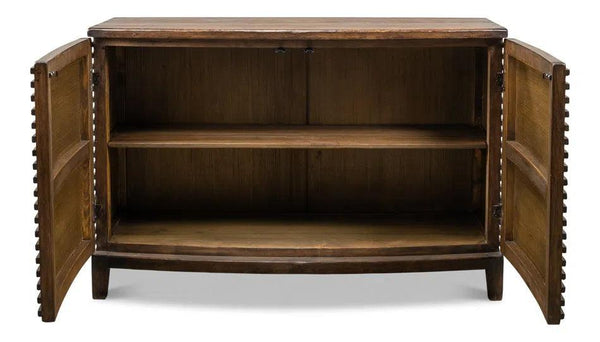 Ribbed Remington Small Sideboard Sideboards LOOMLAN By Sarreid