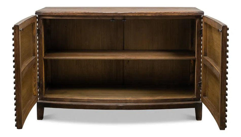 Ribbed Remington Small Sideboard Sideboards LOOMLAN By Sarreid